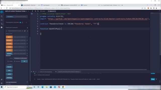 How To Create a Token (Step-by-Step ERC20 Code Explained) смотреть онлайн