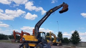 Экскаватор колесный Volvo EW180e