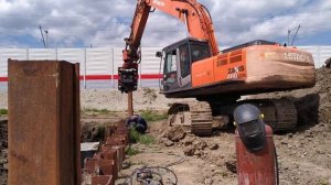 Извлечение шпунта Ларсена