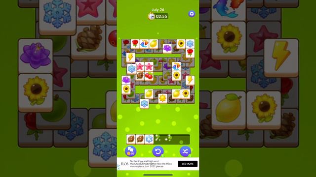 Zen Match Daily Puzzle, July 26, 2022 смотреть онлайн
