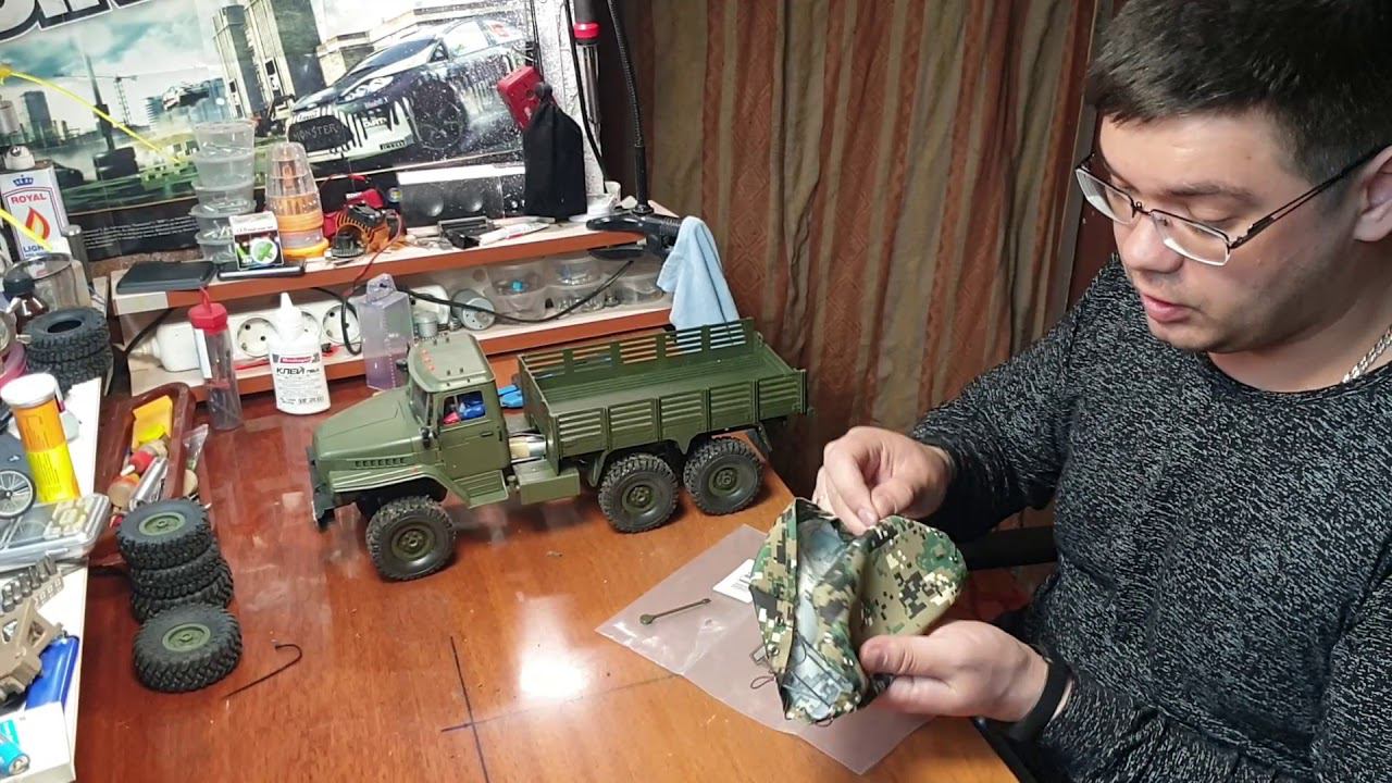 #Ural4320 Уралы от WPL and MZ. Размеры колес. MZ YY2004 WPL B36 смотреть онлайн