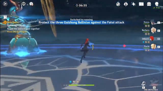 Epic fight the Water Dragon | Genshin Impact | (Spoiled) смотреть онлайн