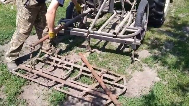 Культиватор/ розпашник для картоплі, буряків, гарбузів смотреть онлайн