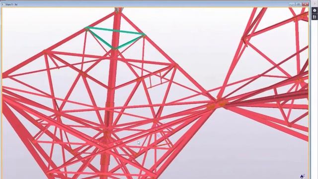 Инструменты Tekla Structures позволяют проектировать различные опоры линий электропередач. смотреть онлайн