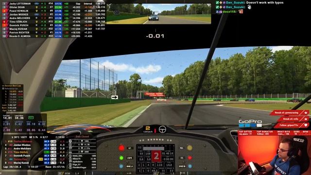 iRacing LIVE #121 ► Charles "SuperDiomiro" Leclerc | Ferrari 488 GTE - Monza смотреть онлайн