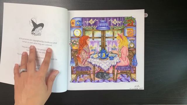 COMPLETED COLOURING PAGES | OCTOBER 2023 | ADULT COLOURING смотреть онлайн