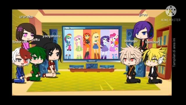 BNHA react to MLP// shine like rainbow// part 3 смотреть онлайн
