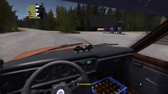 My summer car / Установили музыку / Прокатились в город на сатсуме / Прохождение / # 17 смотреть онлайн