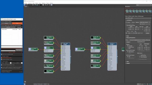 Substance Painter Batch Loader for 3dsMax смотреть онлайн
