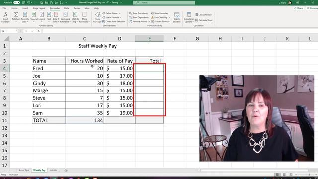 How to use Named Ranges in Excel | Easy Formula Trick смотреть онлайн