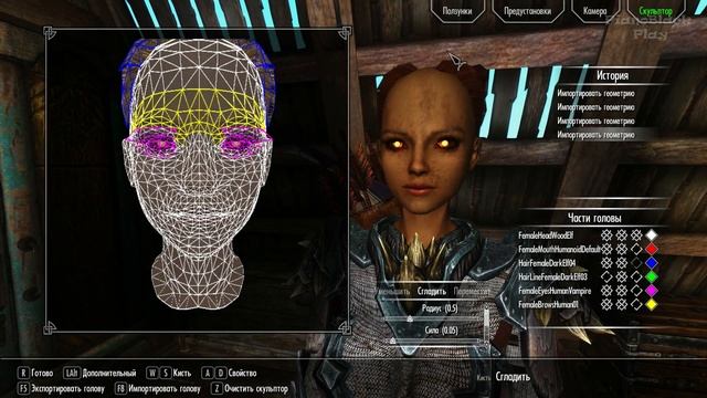 КАК СОЗДАТЬ КРАСИВОГО ПЕРСОНАЖА В СКАЙРИМ БЕЗ BodySlide смотреть онлайн