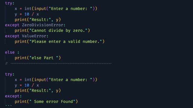 Try and Except In Python ગુજરાતી માં ? смотреть онлайн