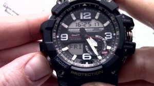 Часы Casio G-SHOCK GG-1000-1A - Инструкция, как настроить от PresidentWatches.Ru