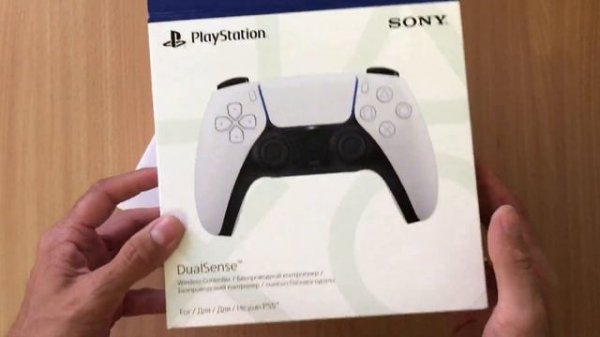 DualSense(PS5) распаковка и обзор