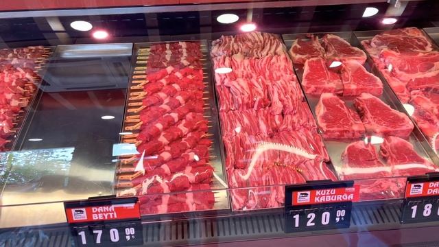 Сколько стоит мясо в Турции - Обзор мясной лавки в Аланьи 2022 смотреть онлайн