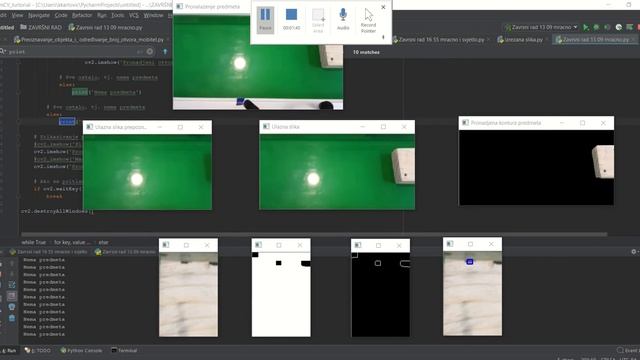 Robotic object sorter with computer vision смотреть онлайн