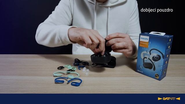 Sluchátka Philips GO TAA7306BK | unboxing смотреть онлайн