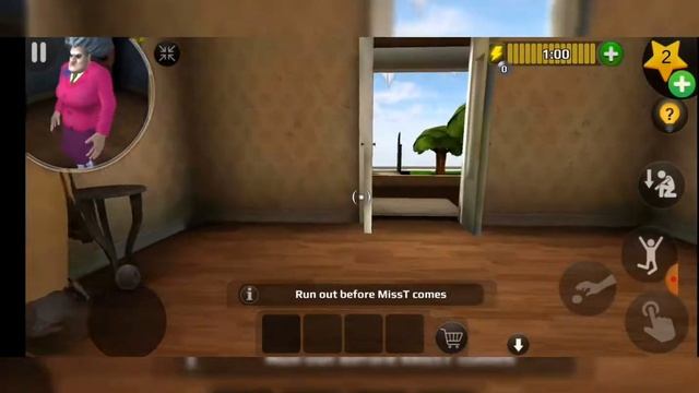 Scary Teacher. 3D Game Simulator Part 1 - Surprise Trap смотреть онлайн