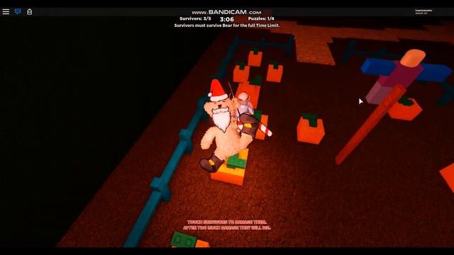 ALL NEW CHRISTMAS SKINS + PLAYING AS "Lil Santa Sam" BEAR (Alpha) смотреть онлайн