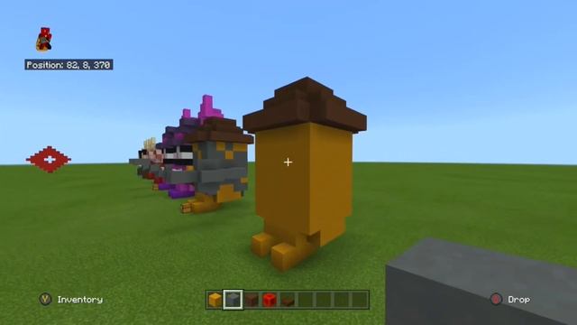 HOW TO BUILD MR P FROM ROBLOX PIGGY! - Minecraft Bedrock смотреть онлайн