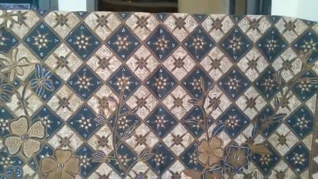 Traditional batik fabric the best quality of handmade by Batikdlidir смотреть онлайн