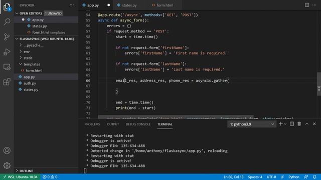 Using Async Functions Inside of Flask Routes смотреть онлайн
