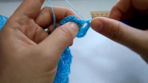 Как связать мочалку крючком? Самый простой способ. The simpliest way to crochet "mochalka" )