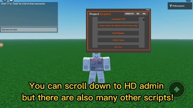 How to add HD admin to your game without Roblox Studio смотреть онлайн