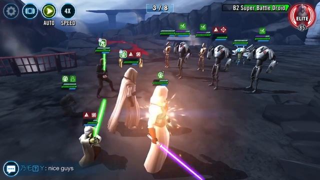 Galactic Legend Jedi Master Luke Tiers 4-6 and Testing in TB, Assault Battles and Arena смотреть онлайн