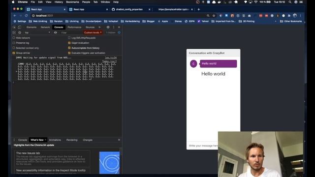 Exploring widgets and data fetching in react-chatbot-kit смотреть онлайн
