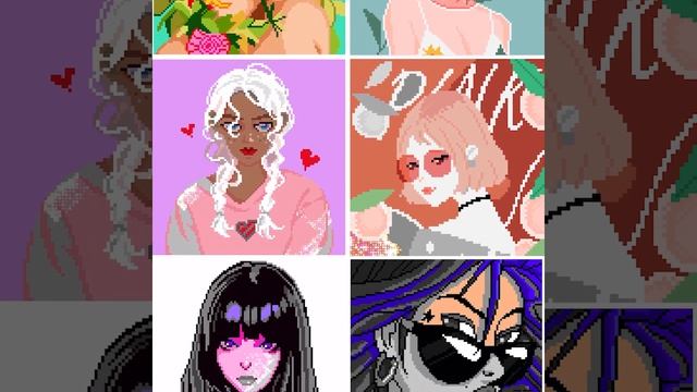 Amazing pixel art coloring app, now Free! #coloring #color by number #pixel art смотреть онлайн