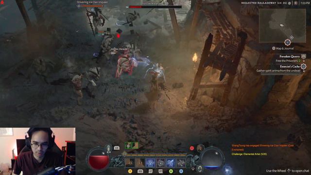 Diablo 4 LIGHT SORCERER TONS OF DAMAGE AND WAVECLEAR BOSSES DIE SO FAST - Level 25 Dungeons смотреть онлайн