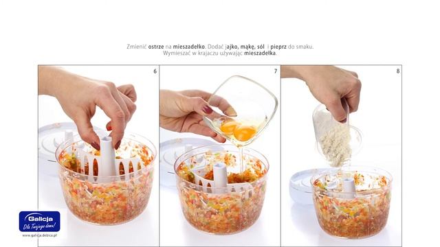 Paprykowy omlet z użyciem krajacza uniwersalnego смотреть онлайн