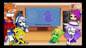 Реакция андертейл на видео из Among Us "он не был предателем"