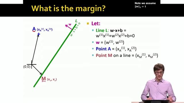 Lecture 68 — Support Vector Machines Mathematical Formulation _ Stanford смотреть онлайн
