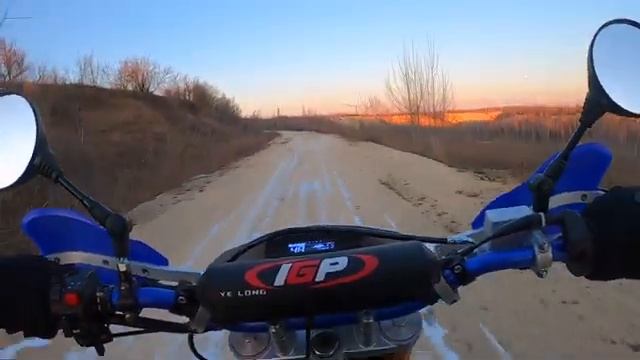 Regulmoto SPORT 003 в мороз -10 градусов смотреть онлайн