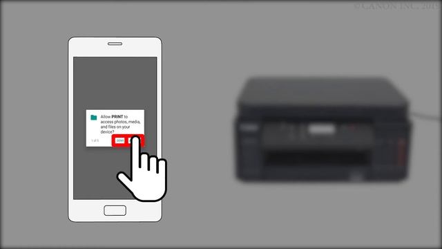Enabling printing from a smartphone (Android) - 2/2 (G6000 series) смотреть онлайн