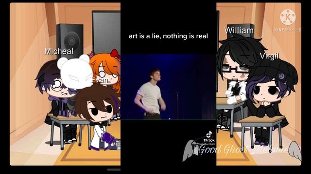 Aftons React to what could have been their future|Micheal Afton as Bo Burnham|2/5|Virgil Afton AU смотреть онлайн