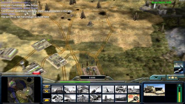 C&C General Zero Hour Reborn Mod General Ironside VS General Mohmar Deathstrike #2 смотреть онлайн