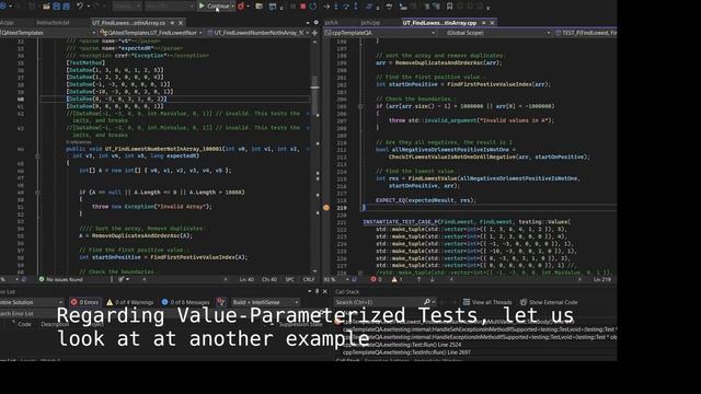 How to MST and Google Test with Visual Studio смотреть онлайн