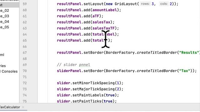 12.01 Scrollable Tax Calculator class | Starting Out With Java (Fifth Edition) смотреть онлайн