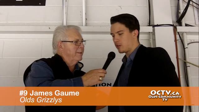 Olds Grizzlys James Gaume on Hockey Talk with Hugh Bodmer смотреть онлайн
