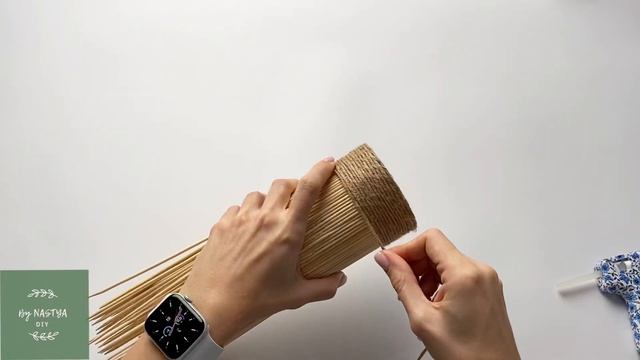 НЕ МОГУ ОСТАНОВИТСЯ, ДЕЛАЯ ЭТУ КРАСОТУ ? ДЖУТ, БАМБУК и СТЕКЛО! Красиво и просто!!! смотреть онлайн