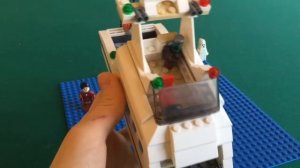 Самоделка:  Лего катер / MOC:  Lego boat