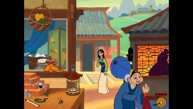 Disney's Animated Storybook: Mulan ... (PS1) Gameplay смотреть онлайн