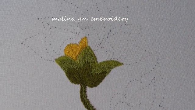 Wool Embroidery Flower Fantasy  Jacobean Embroidery  Crewelwork