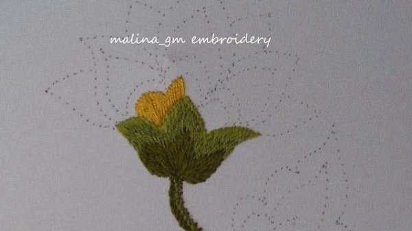 Wool Embroidery Flower Fantasy Jacobean Embroidery Crewelwork