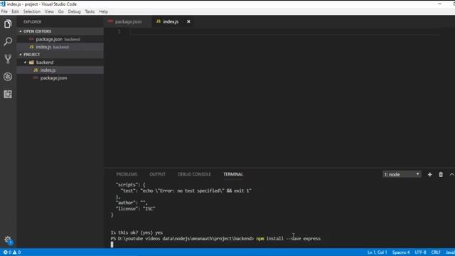 Angular 5+, Nodejs, Mongodb Authentication - Setup #1 смотреть онлайн