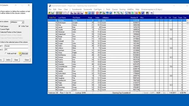Using the Fill Column Command смотреть онлайн