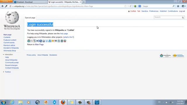 1Sniffing passwords by using Wireshark смотреть онлайн